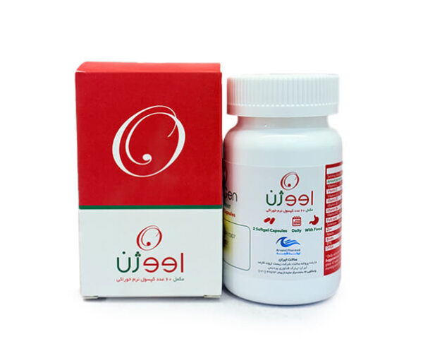 کپسول نرم خوراکی اووژن اروند فارمد 60 عددی