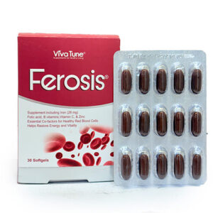 کپسول سافت ژل فروسیس ویداتون بسته 30 عددی