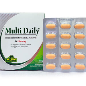 کپسول مولتی دیلی آلفا 30 عددی