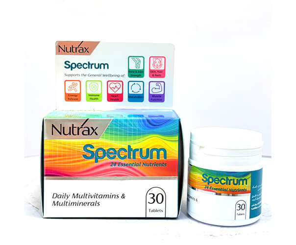 قرص مولتی ویتامین و مینرال روزانه Spectrum نوتراکس 30 عدد