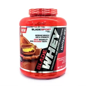 بلید اسپرت پروتئین وی با طعم کره بادام زمینی و شکلات