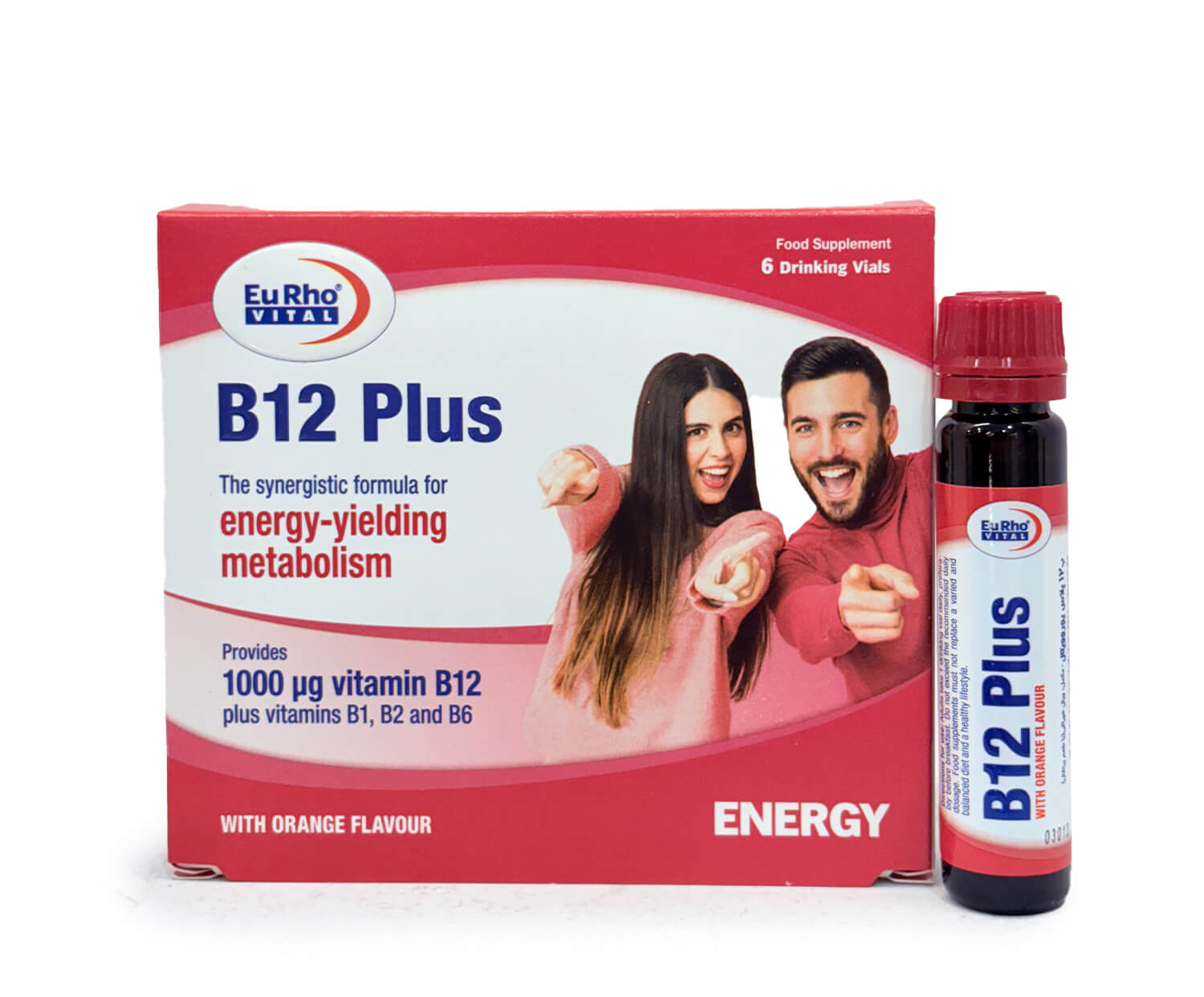 ویال خوراکی ب 12 پلاس یوروویتال 6 عددی