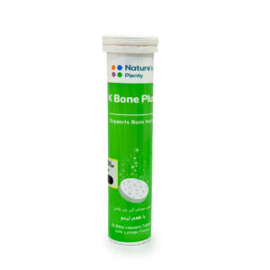 قرص جوشان K Bone plus نیچرز پلنتی (لیمویی)