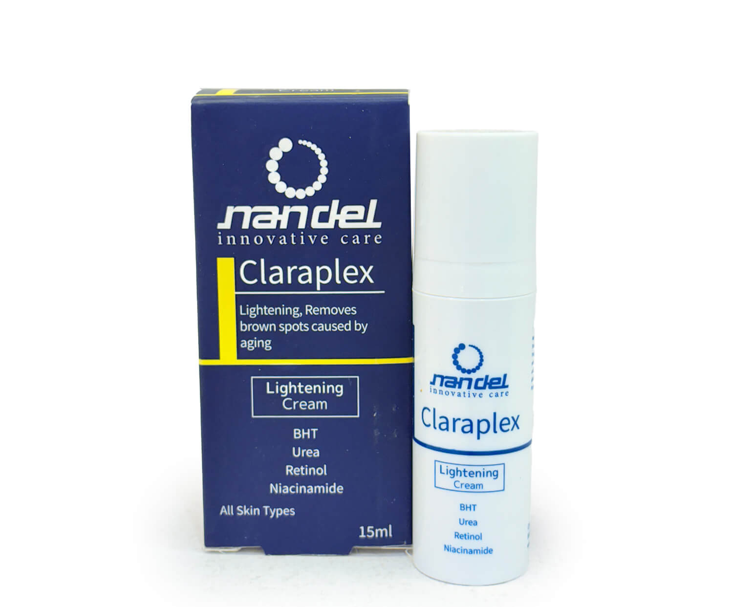 کرم روشن کننده ناندل مدل Claraplex حجم 30 میلی لیتر