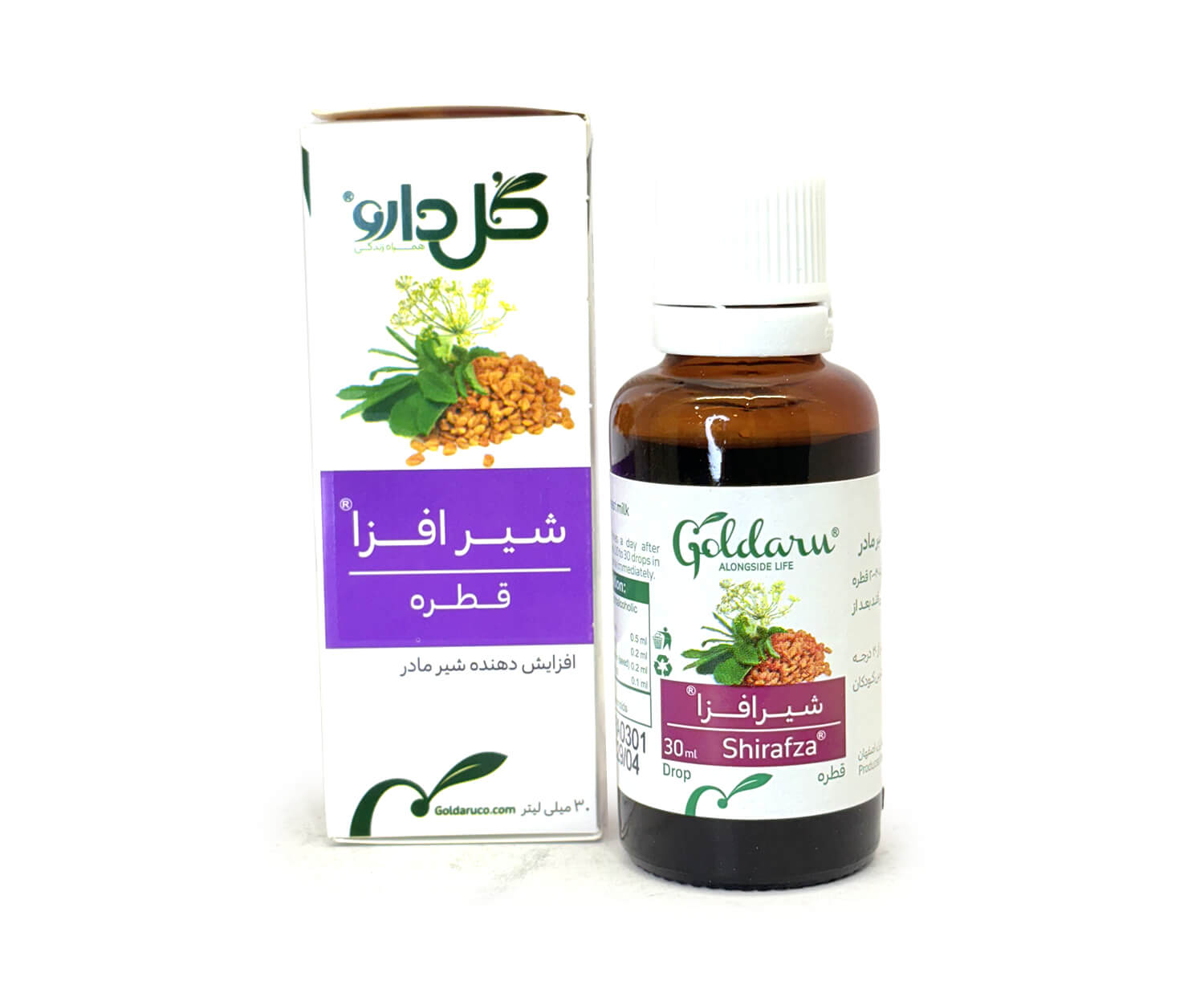 قطره شیر افزا گل دارو