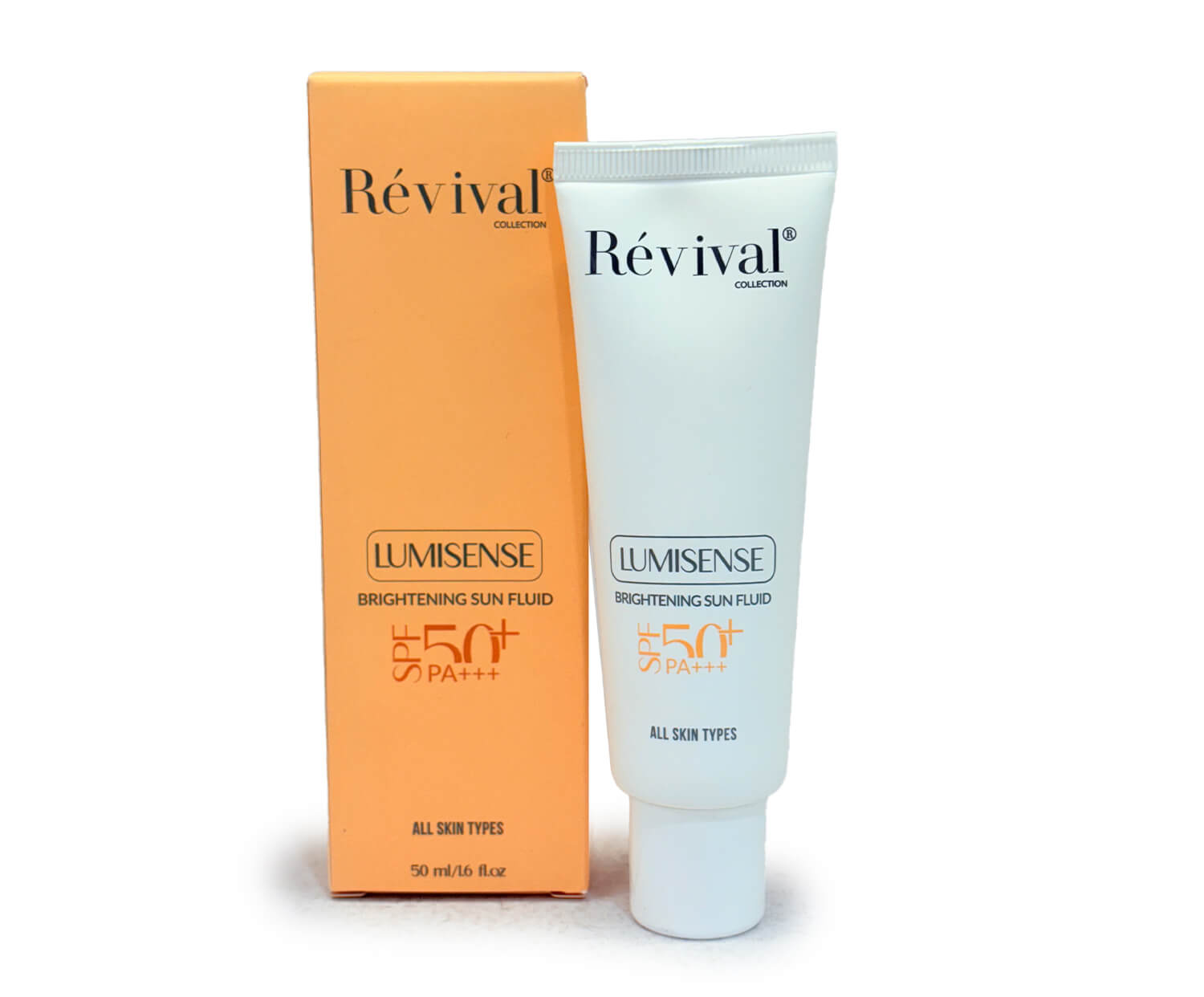 ضد آفتاب روشن کننده رویوال SPF50 (مناسب انواع پوست)