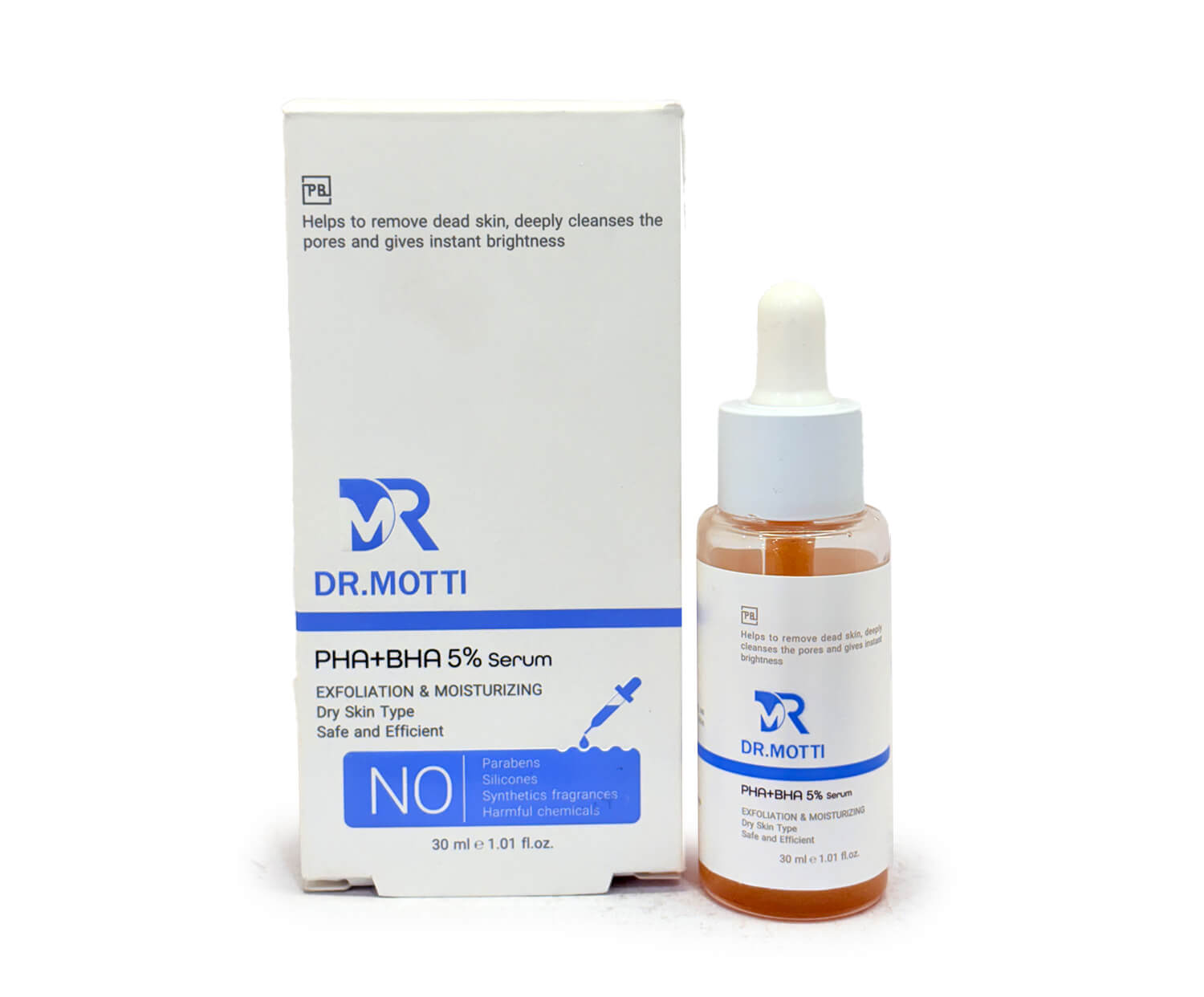سرم لایه بردار 5% دکتر متی مناسب پوست خشک