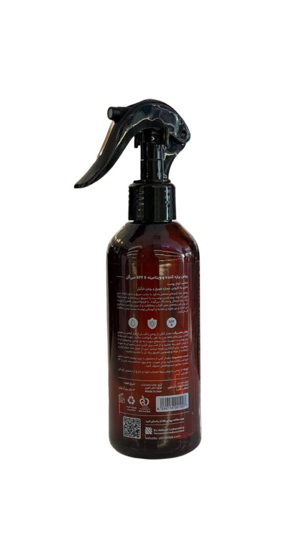 روغن برنزه کننده و ویتامینه SPF6