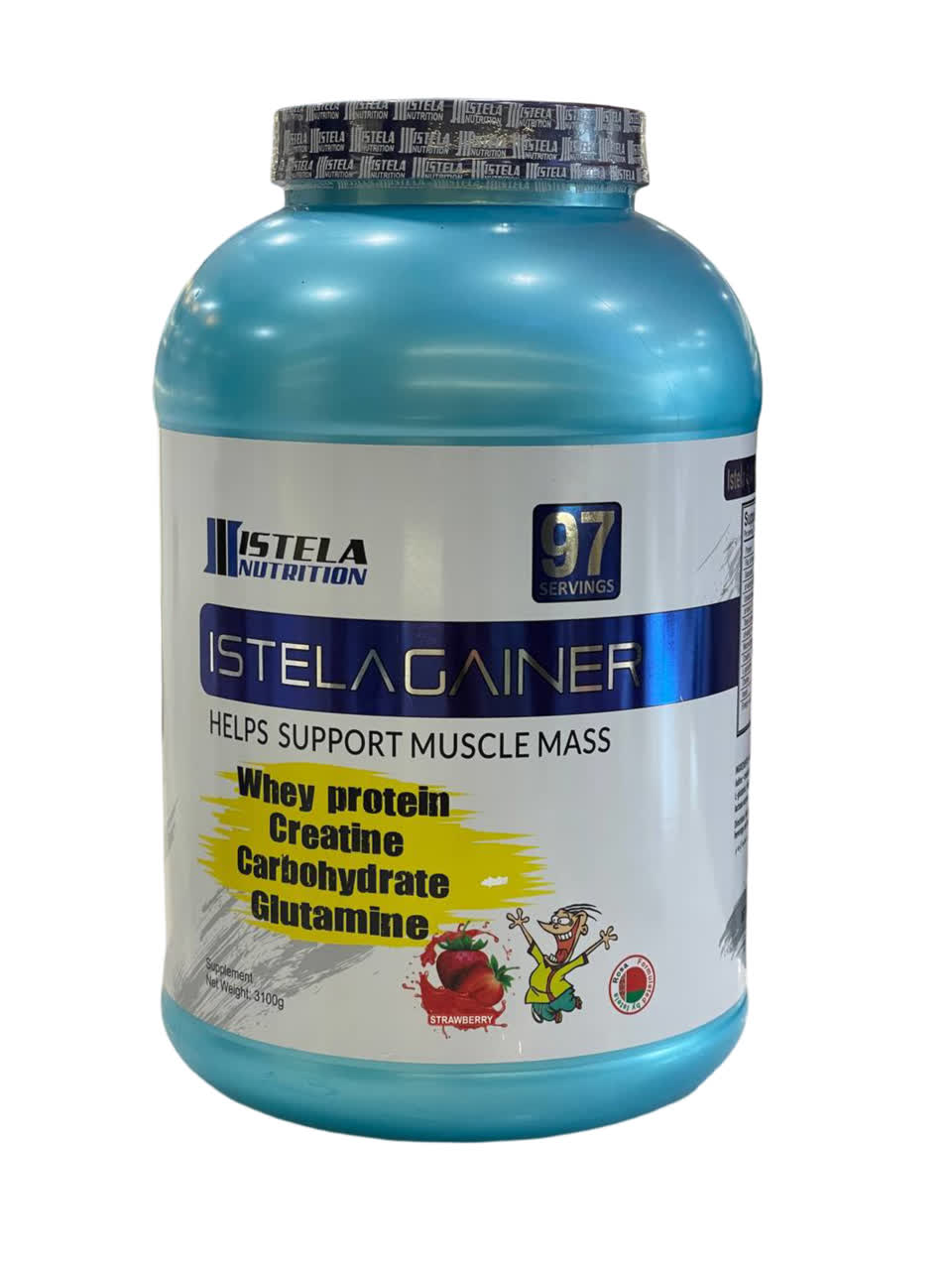 استلا گینر 3100گرمی(طعم توت فرنگی)