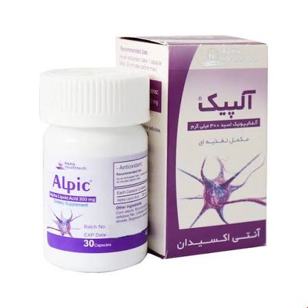 آلپيک-آلفا ليپوئيک اسيد-کپسول30ع