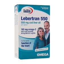 امگا +روغن کبد ماهي (لبرترن)60 عددي