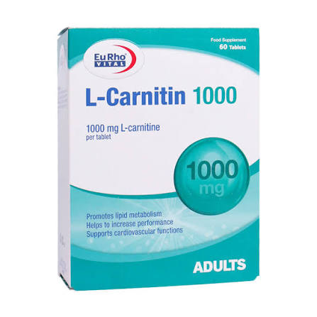 کارنيتين 1000 يوروويتال قرص 60 ع