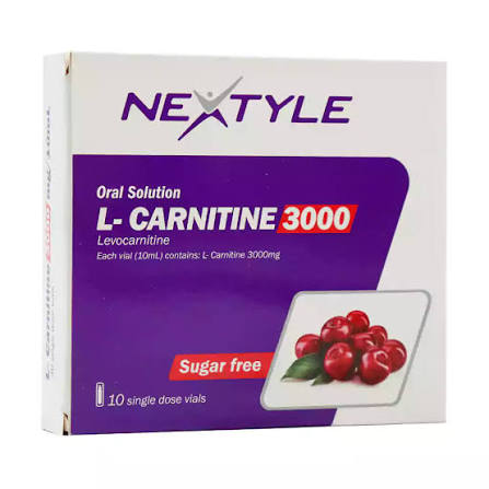 کارنيتين ويال خوراکي 3000ميلي گرم 10ع